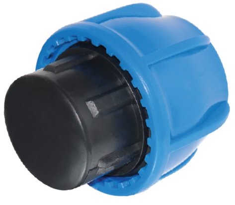 MEGA-THERM PP COMPRESSION COUPLING END CAP