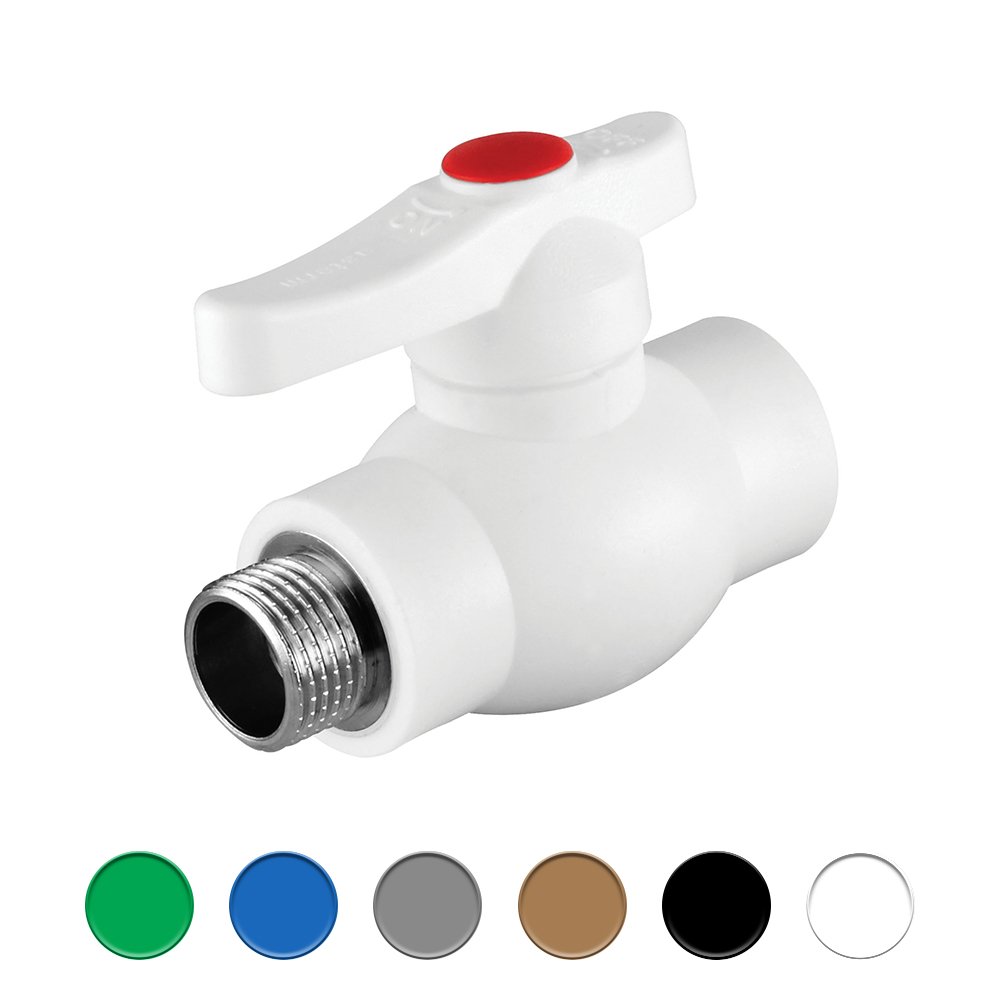 MEGA-THERM SPHERICAL VALVE MALE