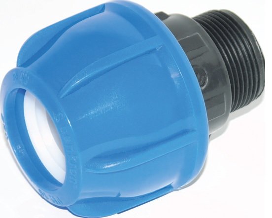 MEGA-THERM COMPRESSION ADAPTOR MALE